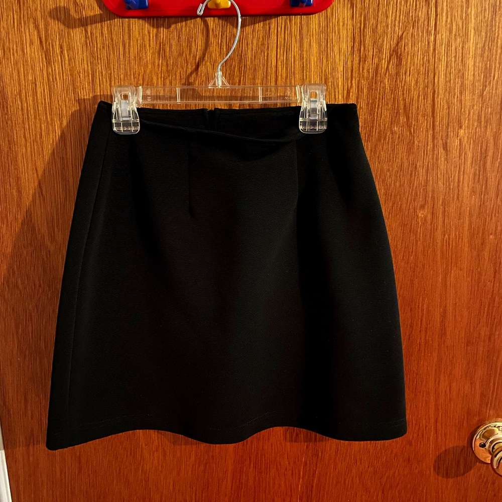City Triangles black office mini skirt